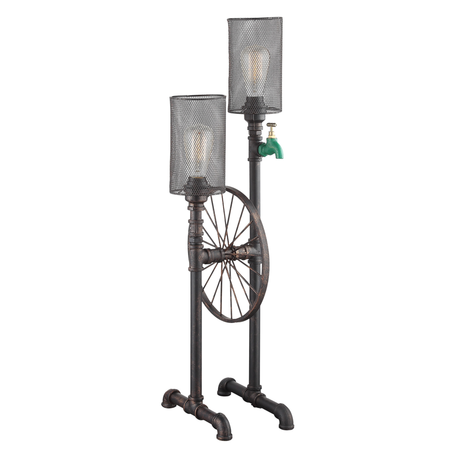 Rusted Bronze Table Lamp