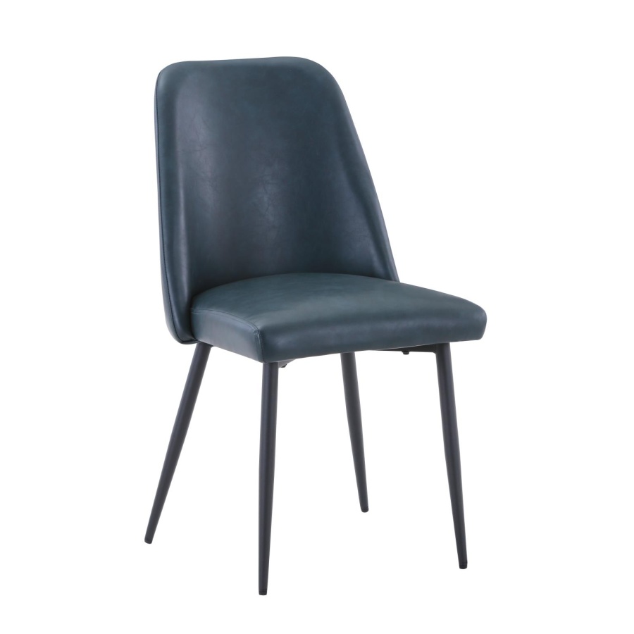Maddox Blueberry Upholstered Chair