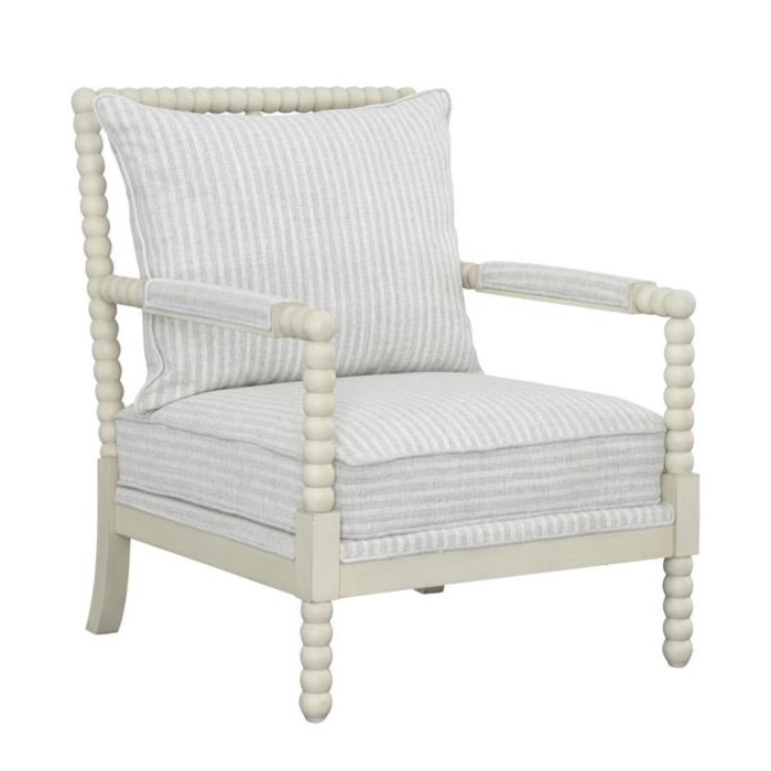 Jasmine Stripes Accent Chair