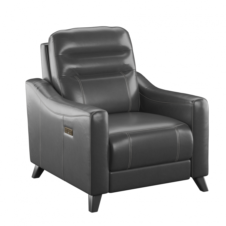 Amos Power Recliner with Power Headrest