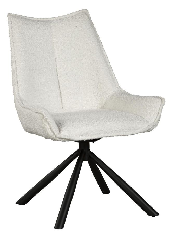 Ascot Ivory Swivel Chair