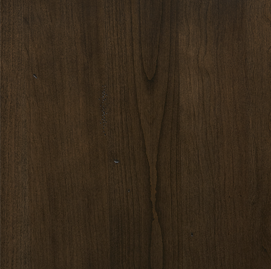 Crafted Cherry Dark 2 Drawer Nightstand