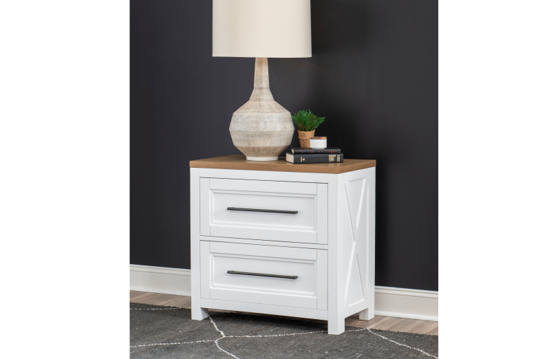 Franklin Two Drawer Nighstand