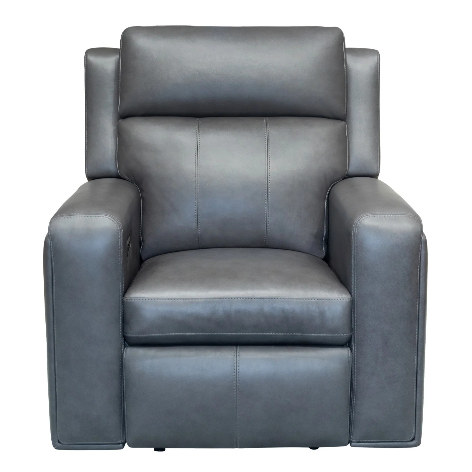 Wyatt Gunmetal Power Recliner