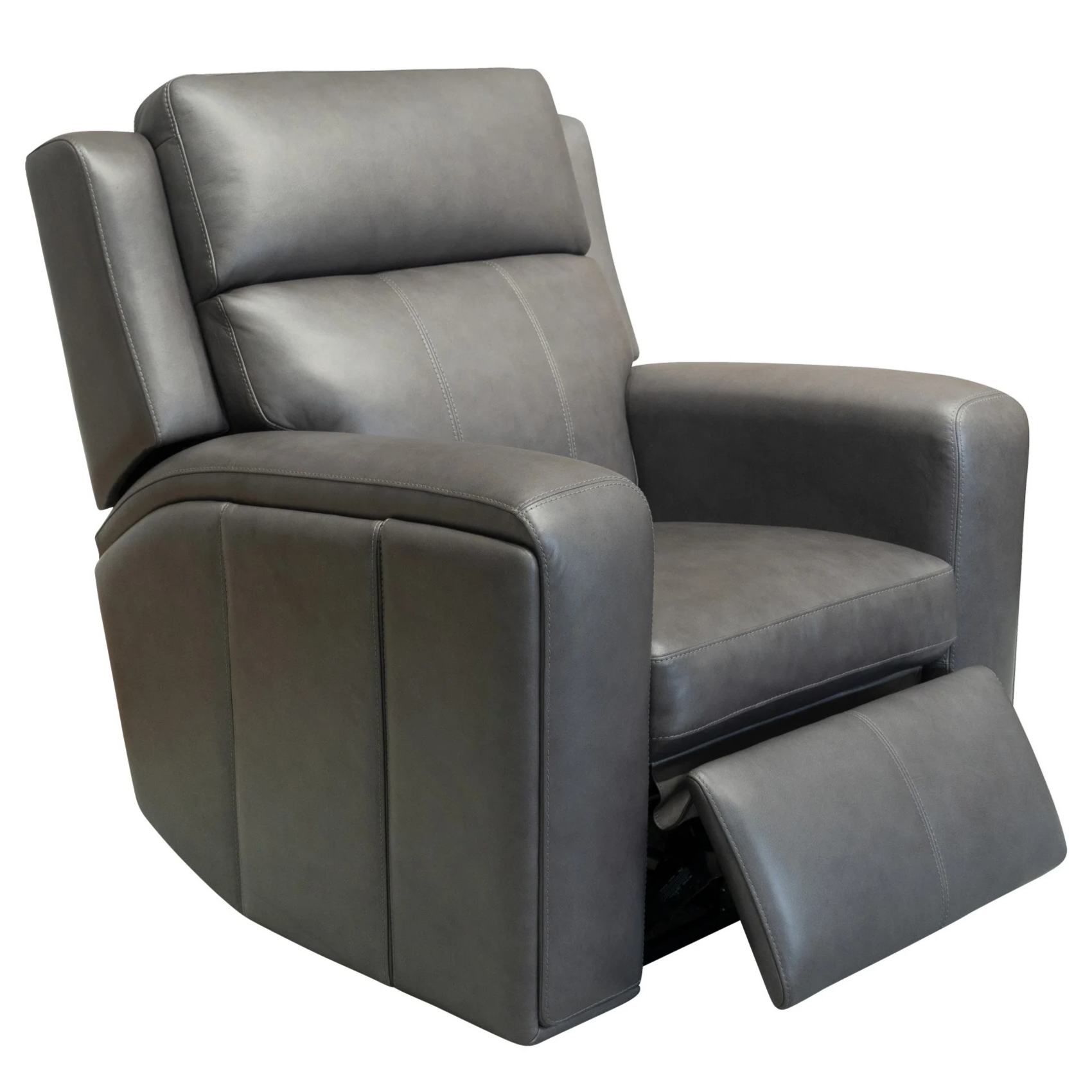 Wyatt Gunmetal Power Recliner