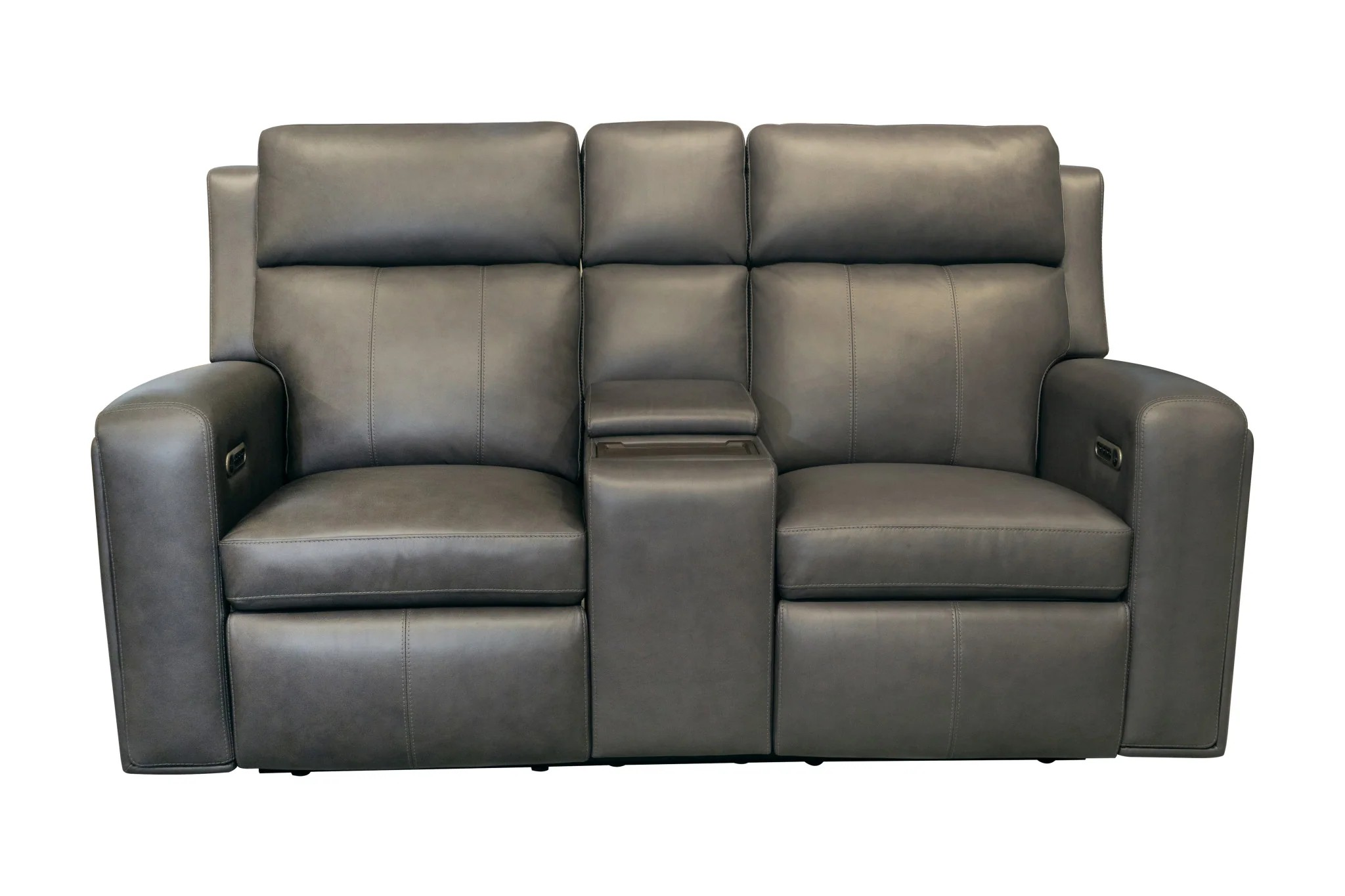 Wyatt Gunmetal Power Reclining Loveseat