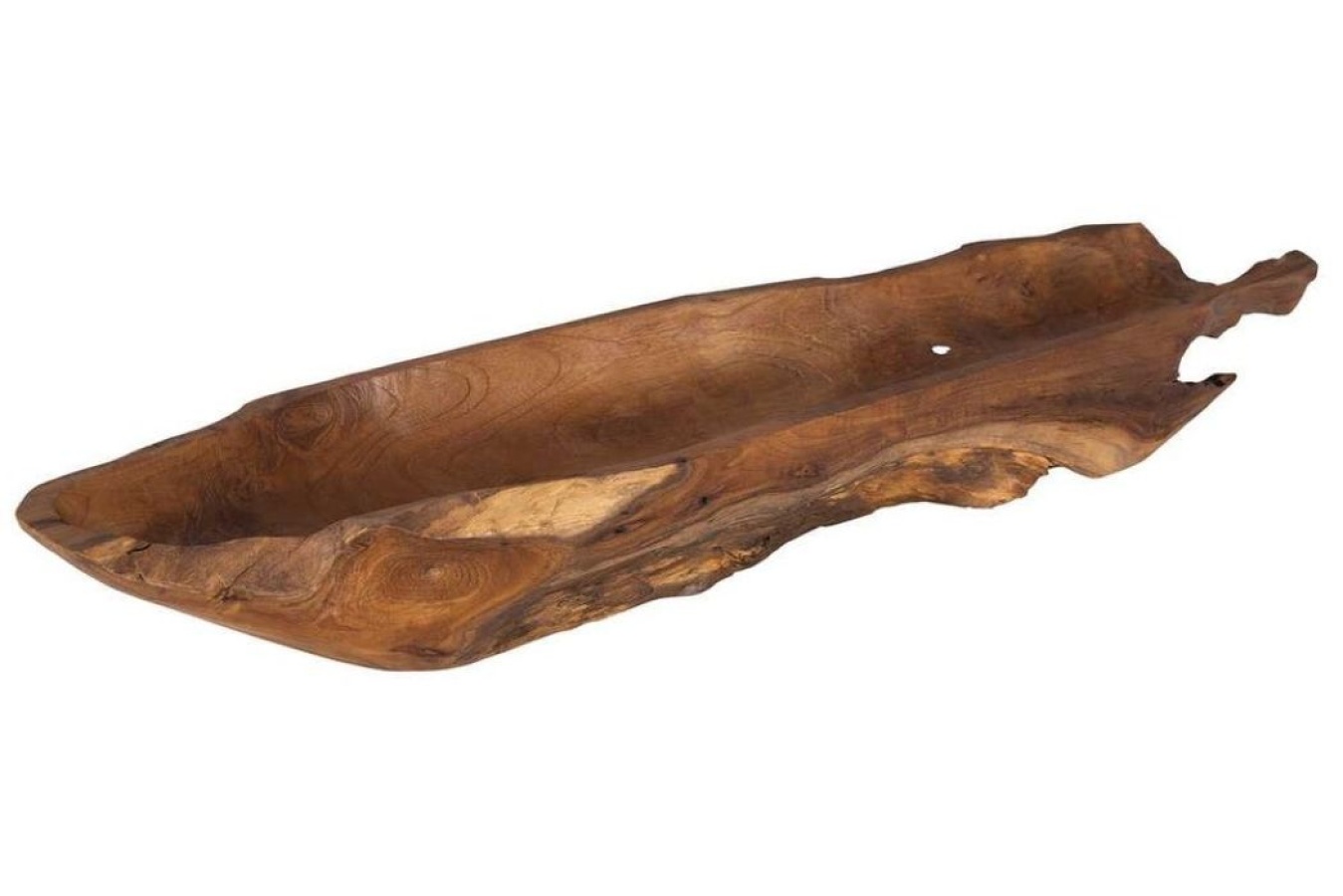 Teak Leaf Indoor-Outdoor Bowl