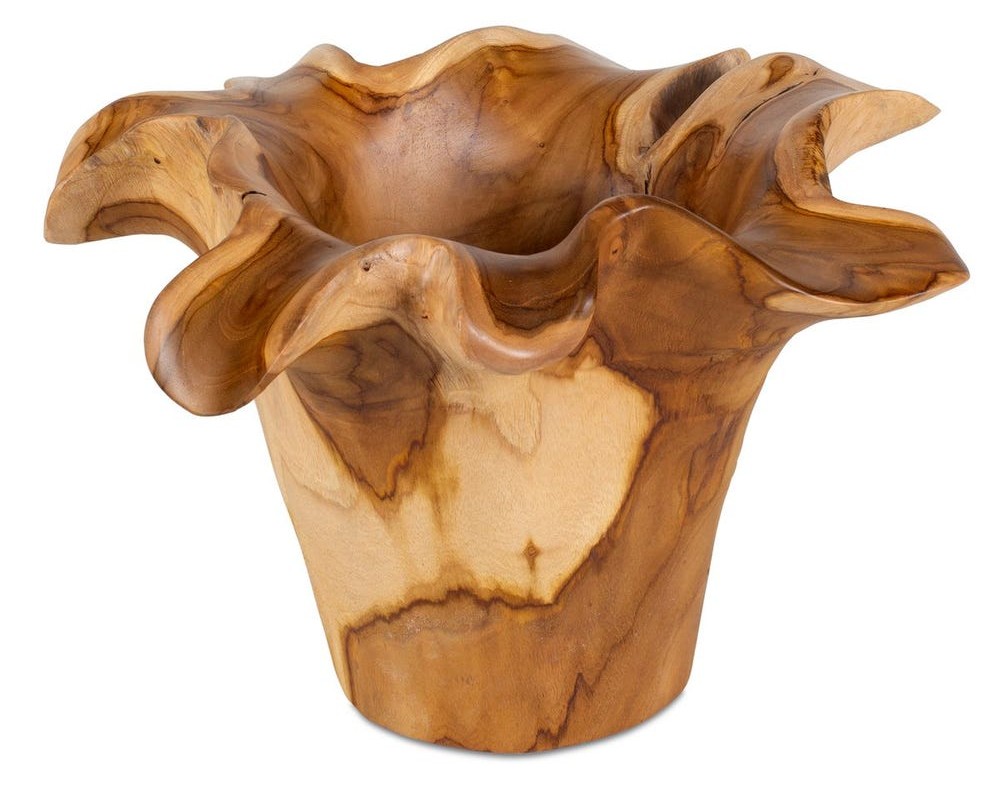 Teak Flow Indoor-Outdoor Bowl