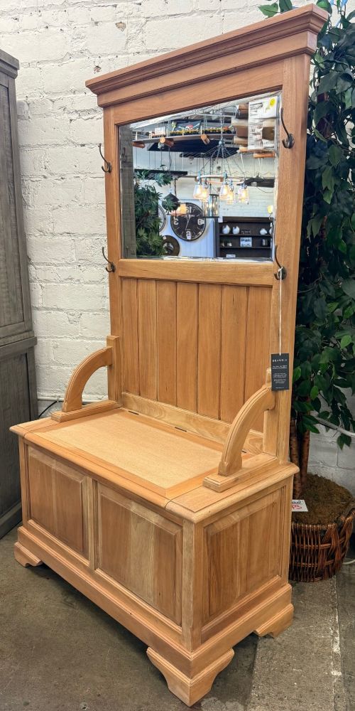 Homestead Hallstand w/ Storage - Driftwood