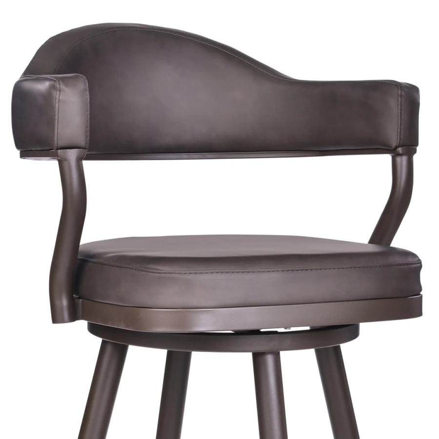 Justin Brown Swivel Barstool