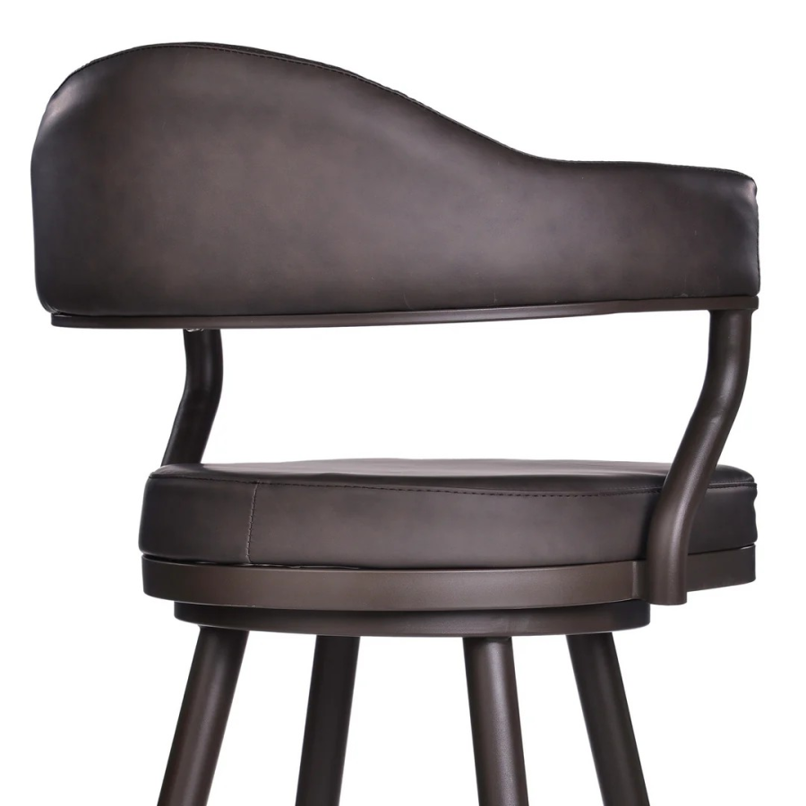 Justin Brown Swivel Barstool
