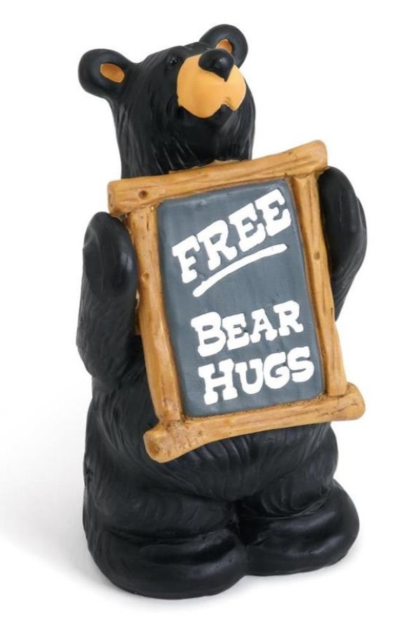 Free Bear Hugs Figurine