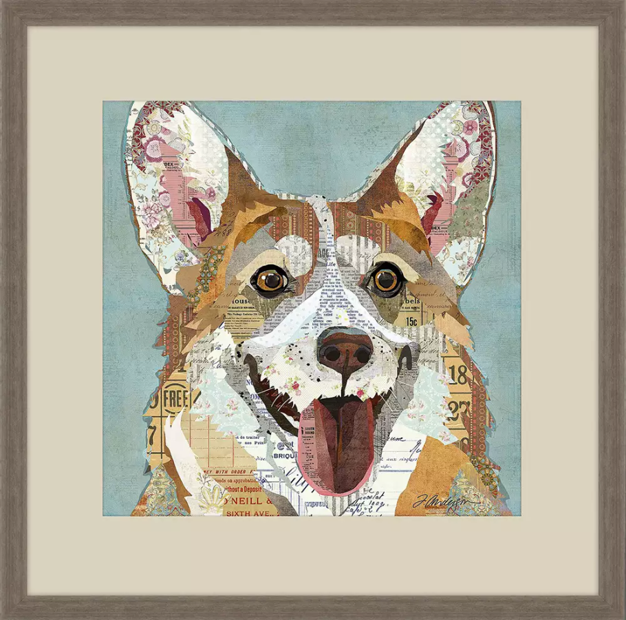 Dog Collage II (Set of 4)