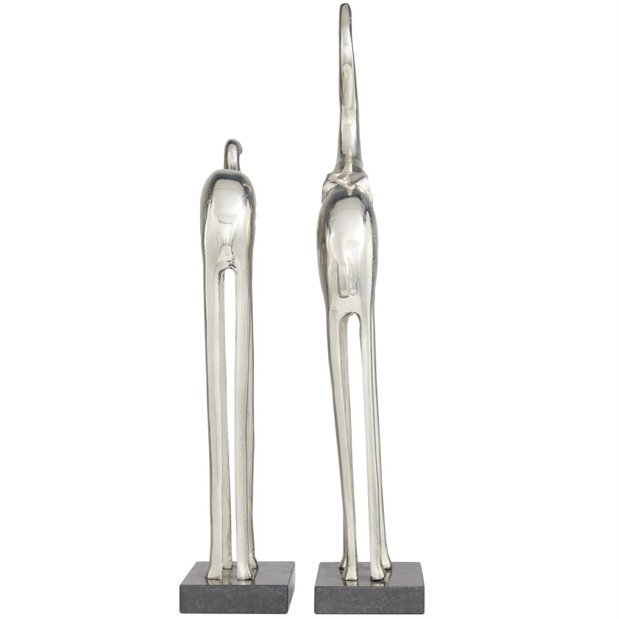 Novogratz Aluminum Elephant Sculptures (Set of 2)