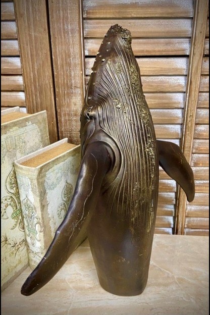 Bronze Resin Whale