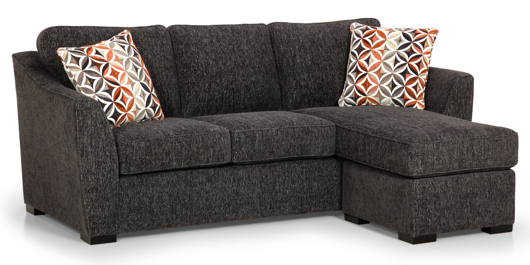 Customizable Stanton 384 sofa chaise with storage.