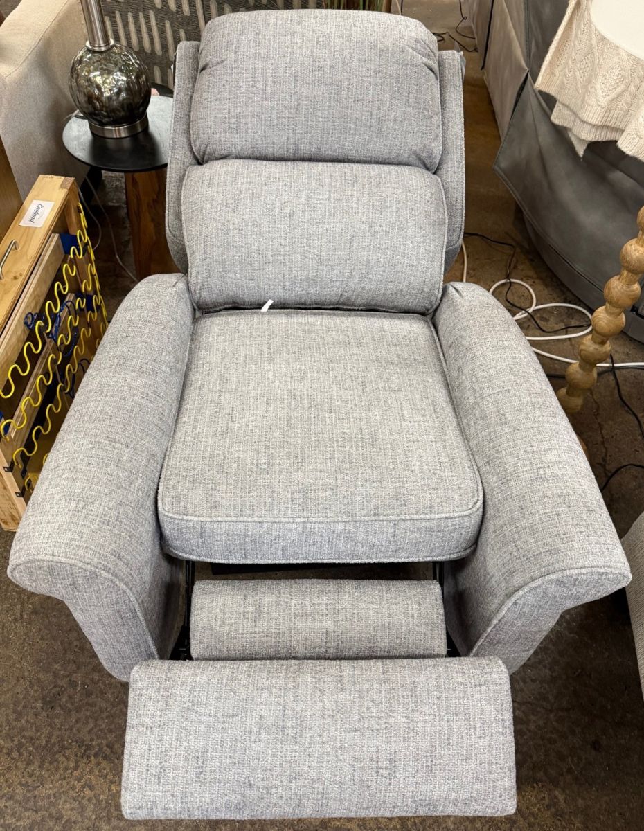 Cobblestone Cement Push-Back Recliner