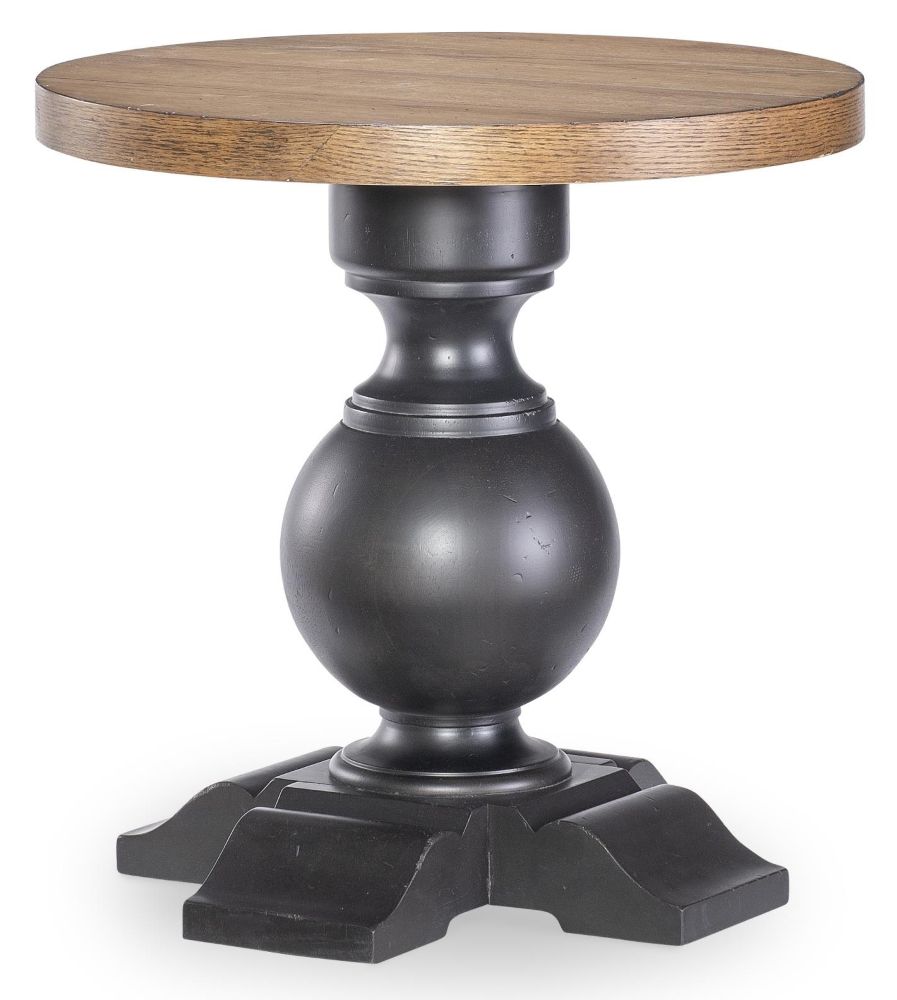 Country Living Urn Base End Table