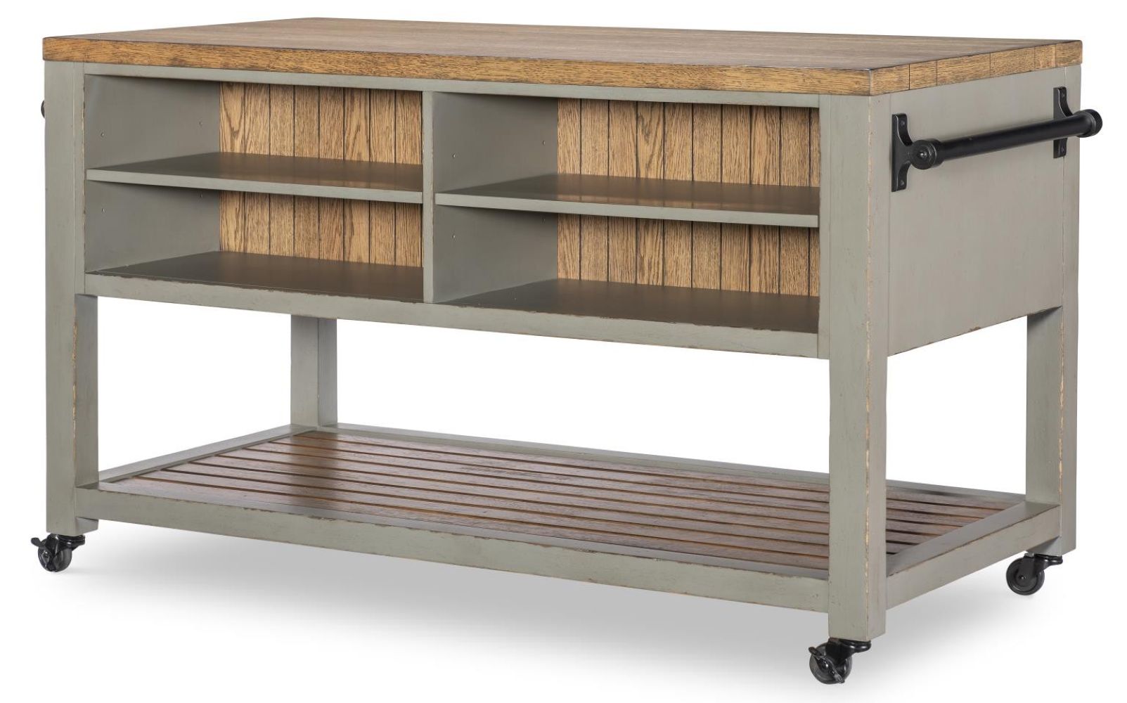 Country Living Kitchen Island w/ Casters