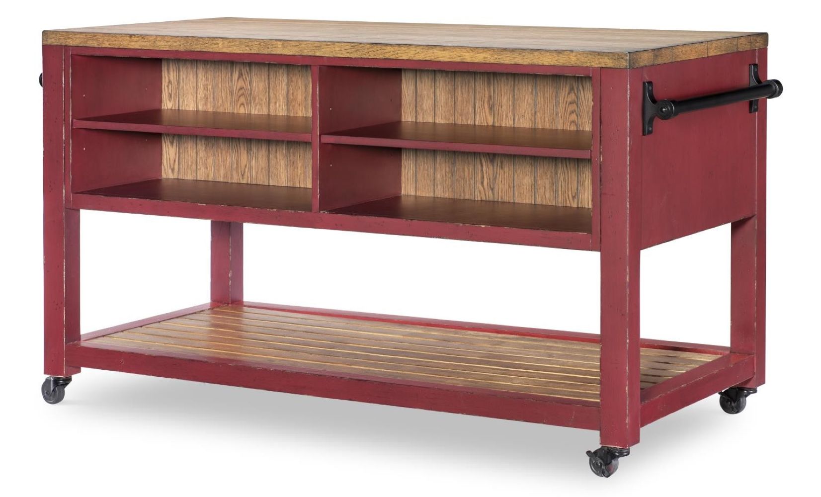 Country Living Kitchen Island w/ Casters