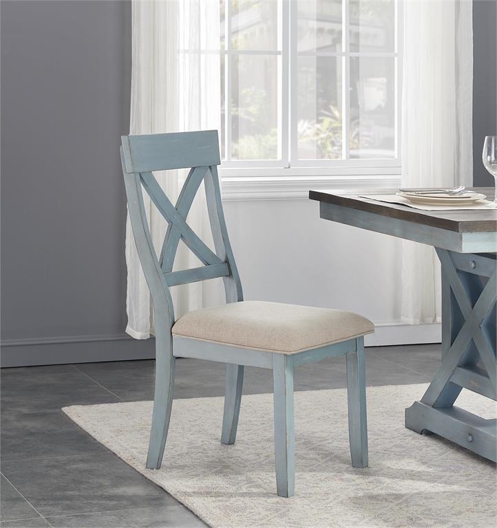 Harbor Blue Dining Chair
