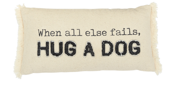 Hug a Dog Pillow