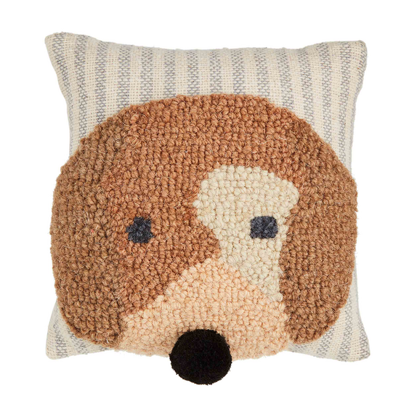 Brown Mini Dog Pillow