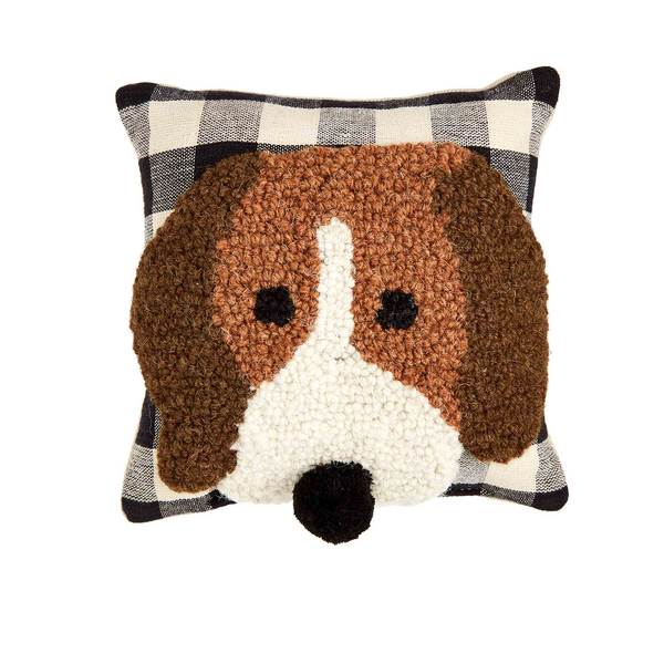 Dark Brown Mini Dog Pillow