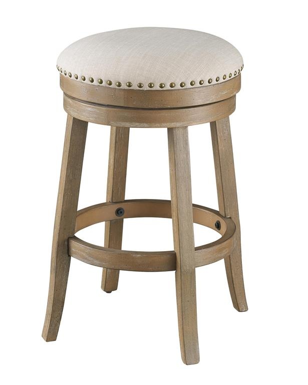 Toffee Brown Swivel Counter Stool