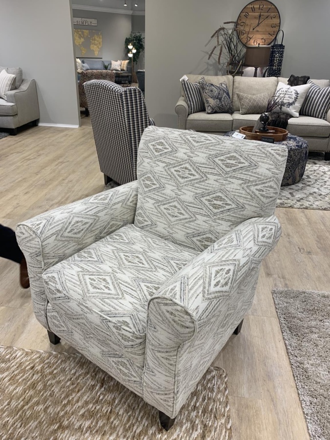 Western Front Blanco Accent Chair