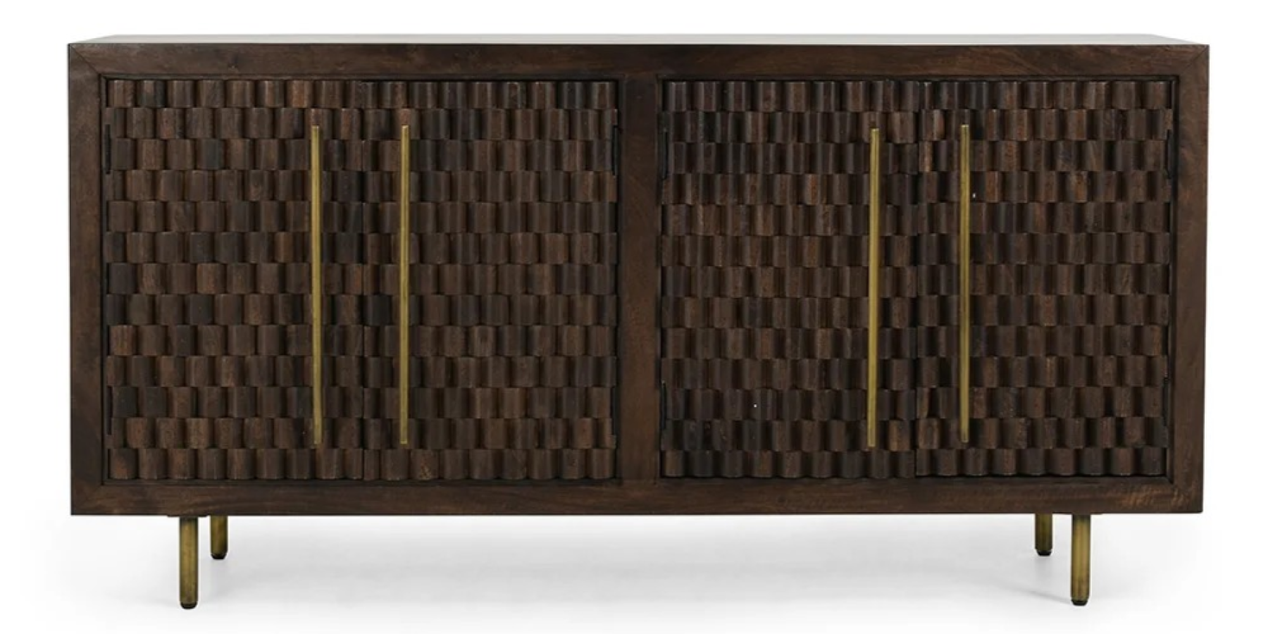 Norwood Mango Wood 4-Door Buffet