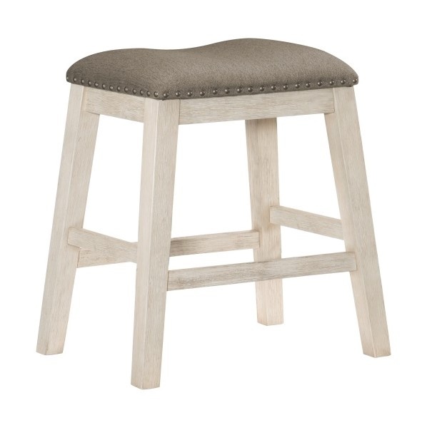Timbre White Barstool