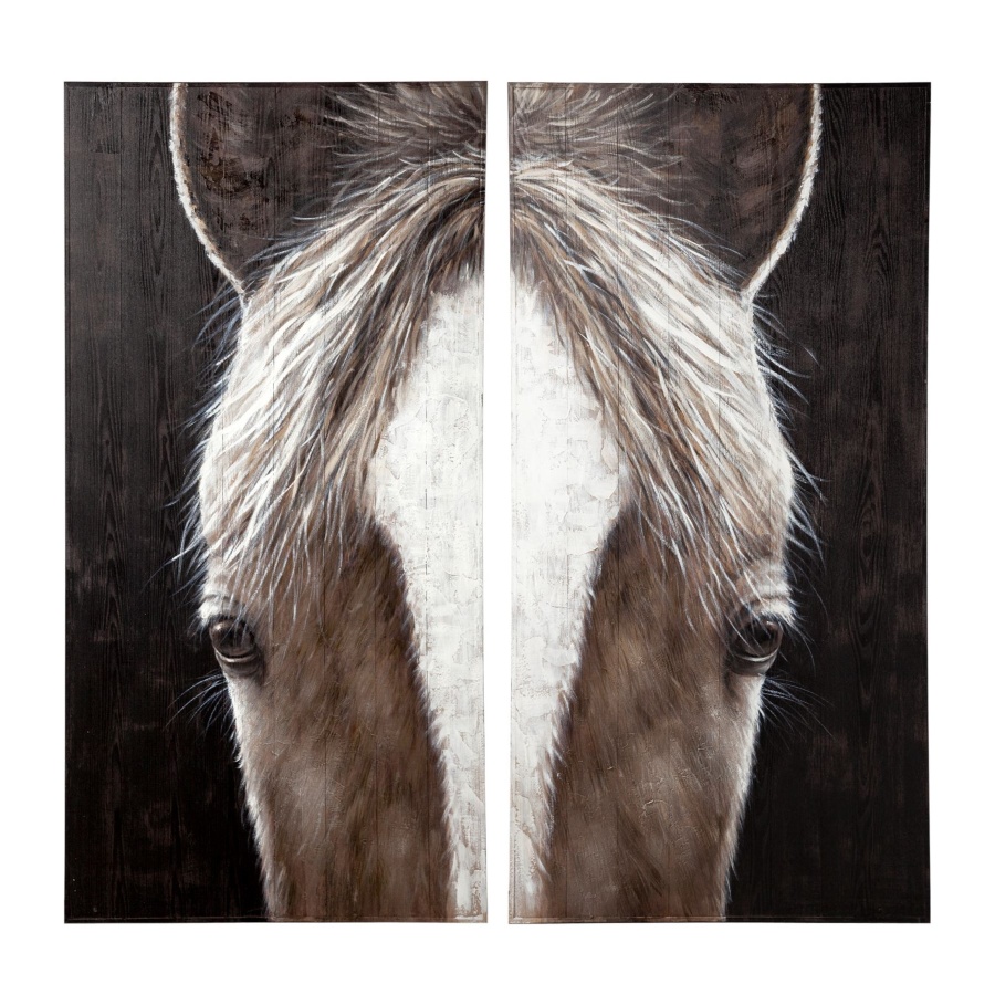 Equus Oil Paintings (Set of 2)