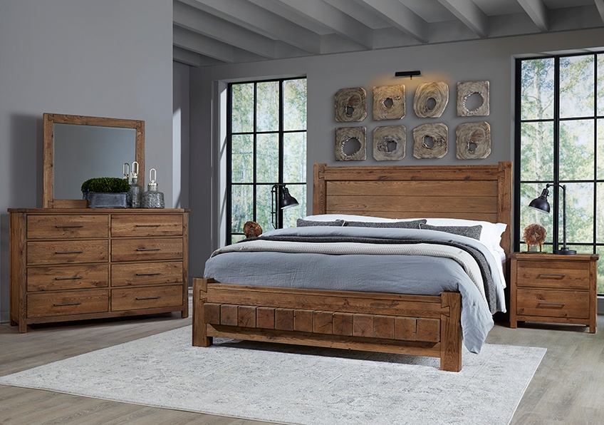 Dovetail Natural Poster Bed
