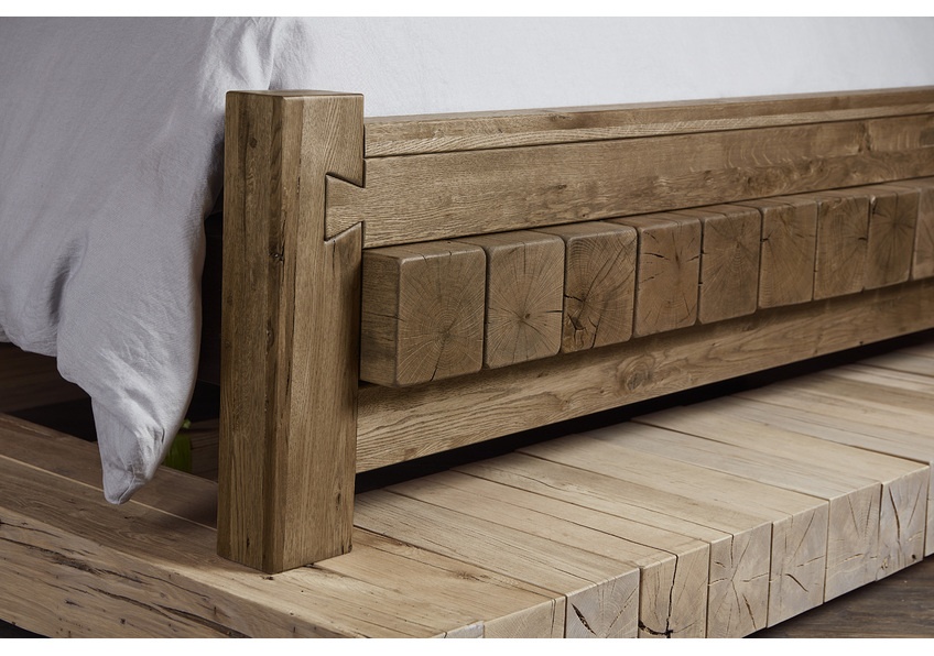 Dovetail Natural Poster Bed