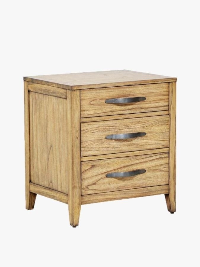 Belgium 3 Drawer Nightstand