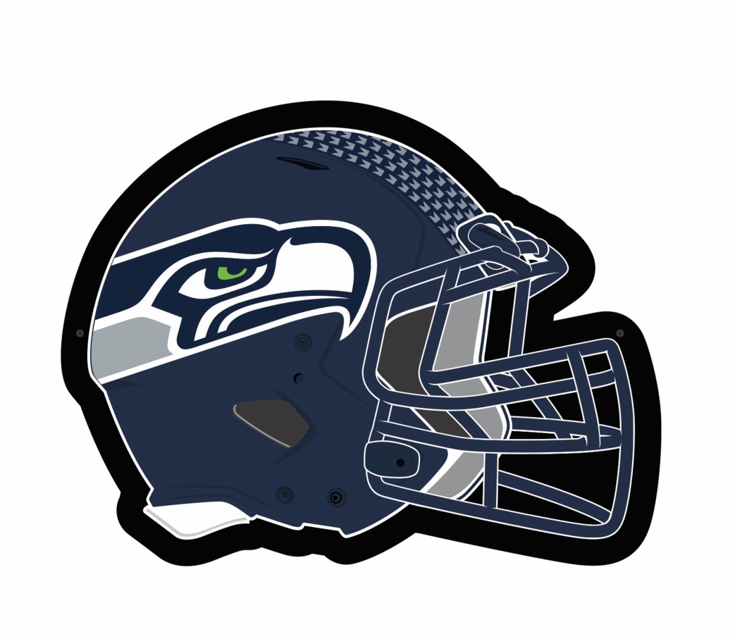 Seattle Seahawks Helmet LED Wall Decor