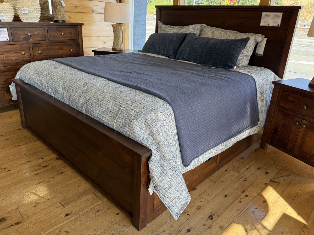 Storage Bed - Alder