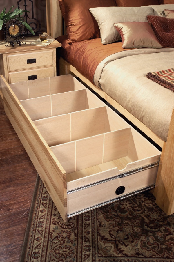Amish Highlands Storage Bed