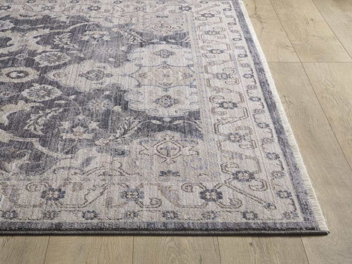 Adele Grey Ivory Sofia Rug