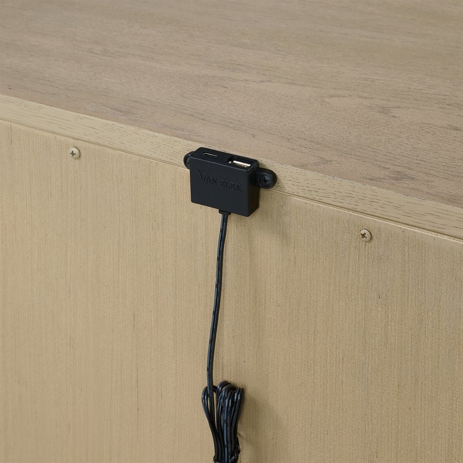 Sutton Place 3 Drawer Nightstand