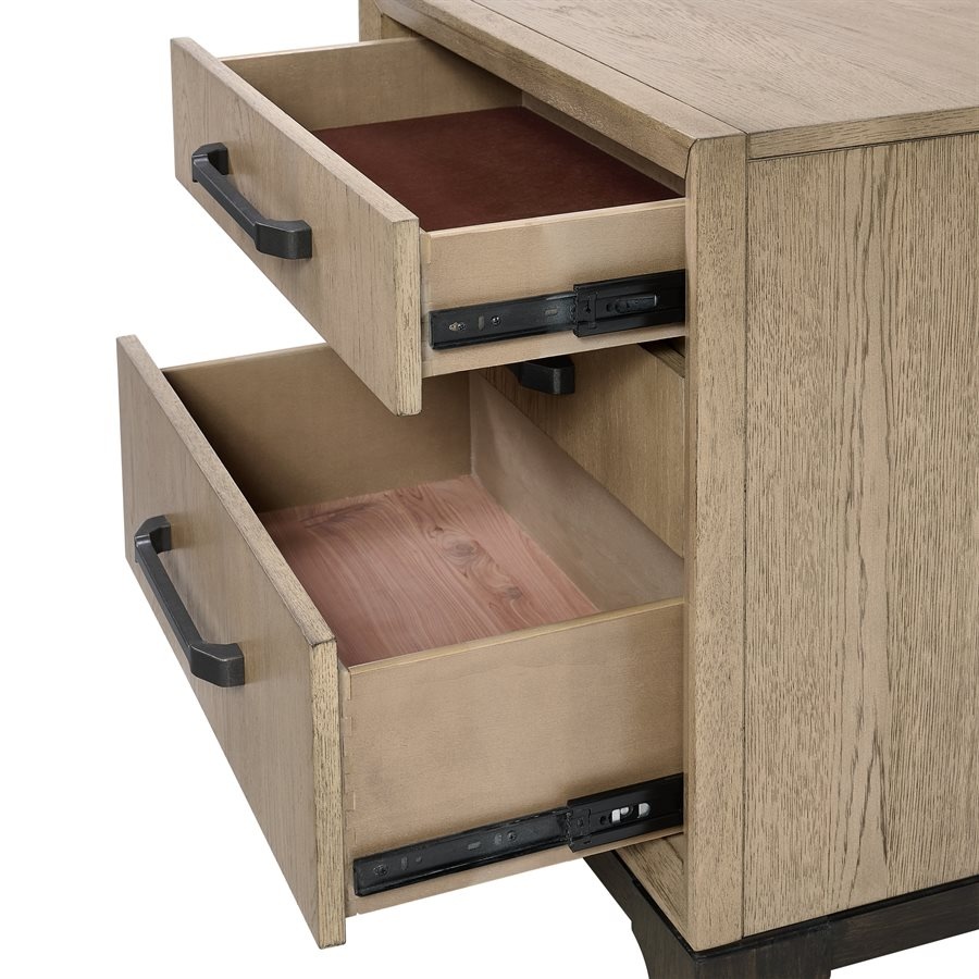 Sutton Place 3 Drawer Nightstand