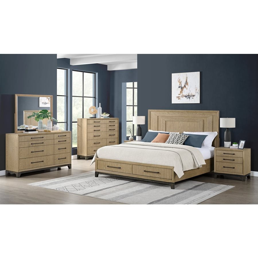 Sutton Place 3 Drawer Nightstand