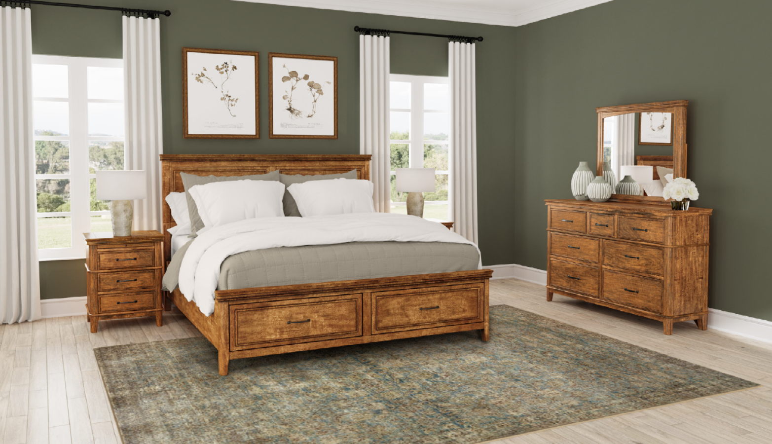 Bandalier Storage Bed