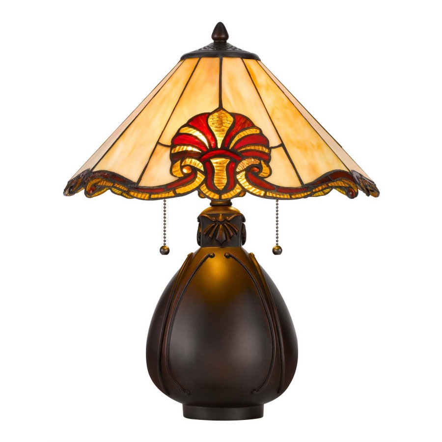 Dark Bronze Tiffany Table Lamp