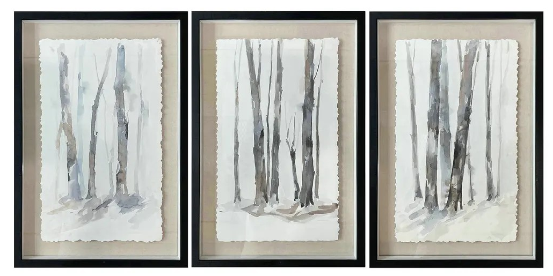 Kanan Tree Paintings (Set of 3)