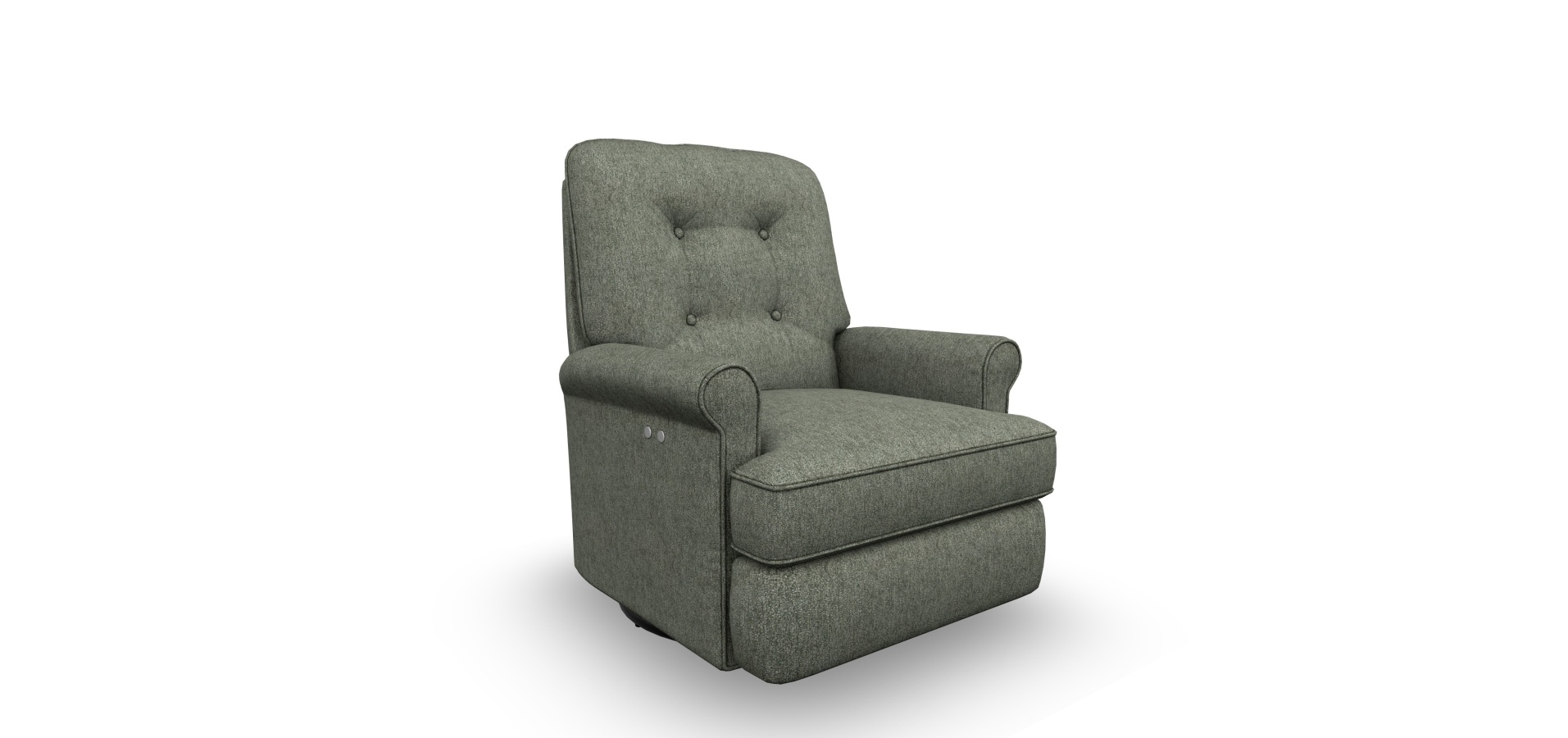 Carissa Swivel Glider Recliner- Green Bay