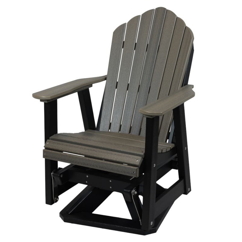 Columbia Coastal/Black Swivel Glider