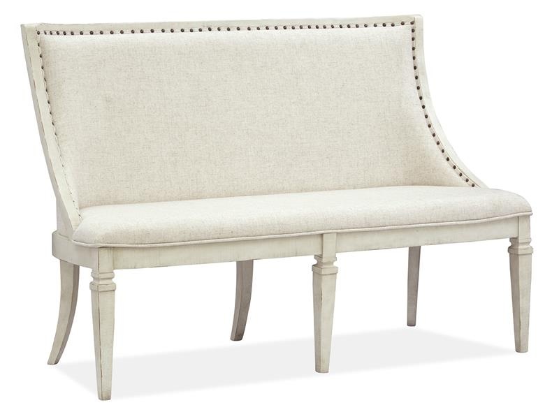 Newport Bench w/Upholstered Seat & Back