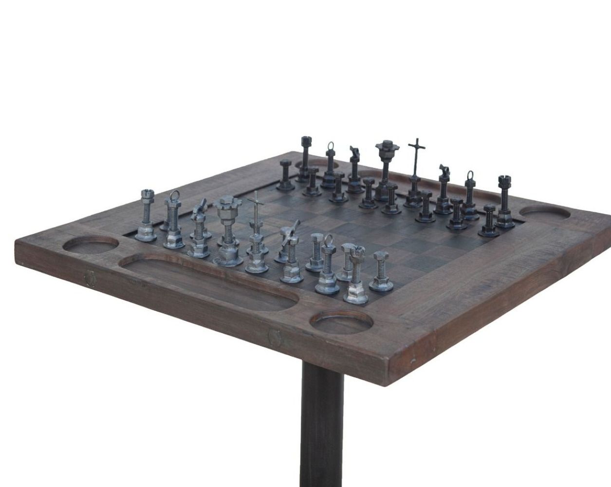 Eiffel 30" Chess Bistro Table